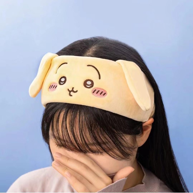 Beauty Makeup Edit - Heißer Chiikawa Spa-Stirnband – Weiches, dickes,