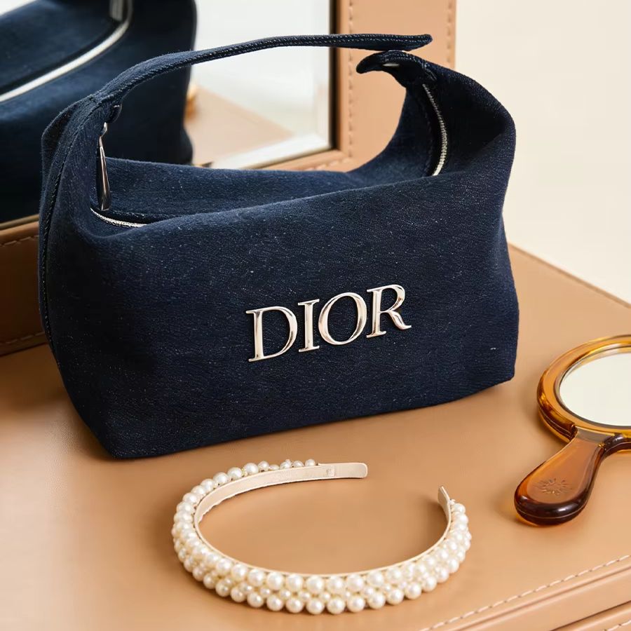 Beauty Makeup Dior - DIOR Damen Luxus Denim Schultertasche mit