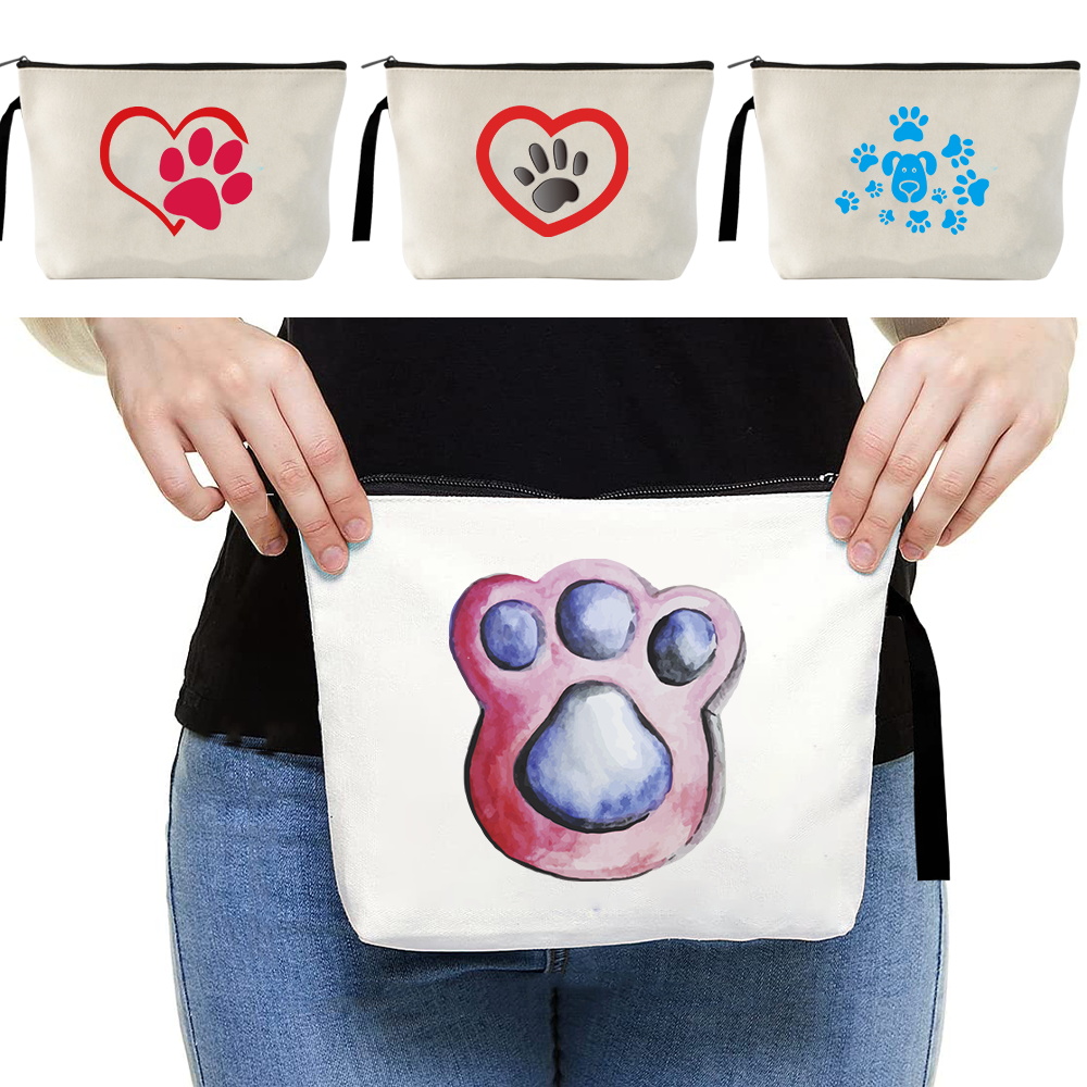 Beauty Makeup Names - Personalisierte Kosmetiktasche aus Canvas mit Namen,