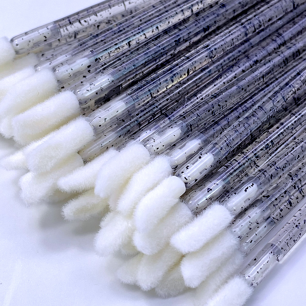 Beauty Makeup Tool - 100/300 stücke Einweg Lippen Pinsel Kristall