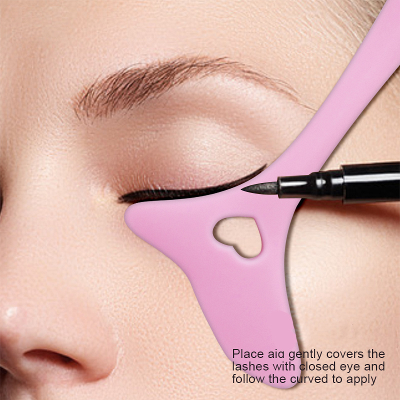 Beauty Makeup Drawing - Silikon Eyeliner Make-up Schablonen Flügel Tipps