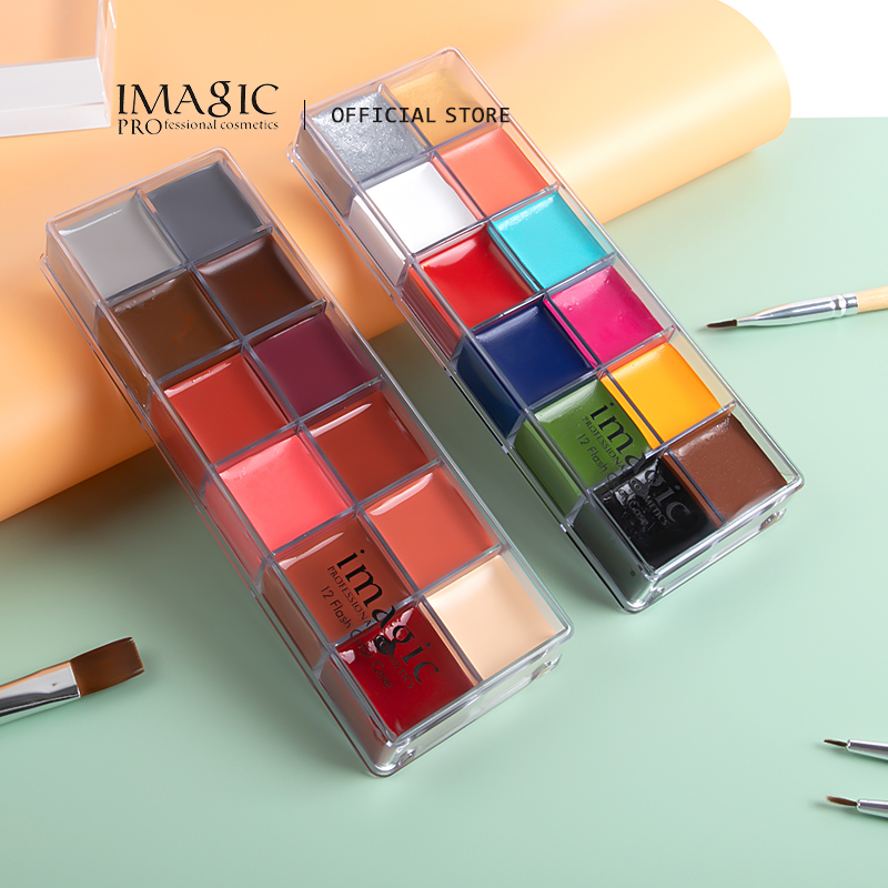 Beauty Makeup Drawing - IMAGIC 12 Farben Gesicht Körper Kunst