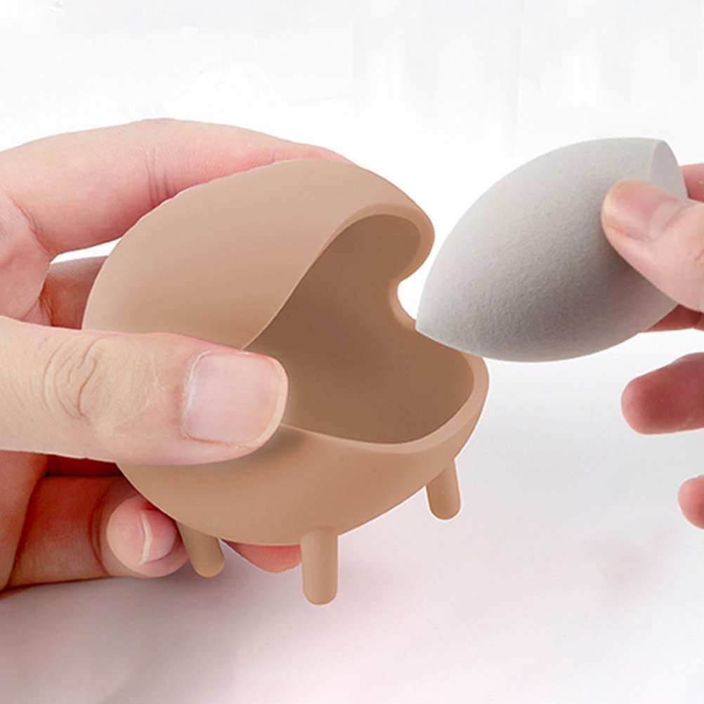 Beauty Makeup Tool - Hochwertige Silikon-Make-up-Schwammhülle für das Trocknen und