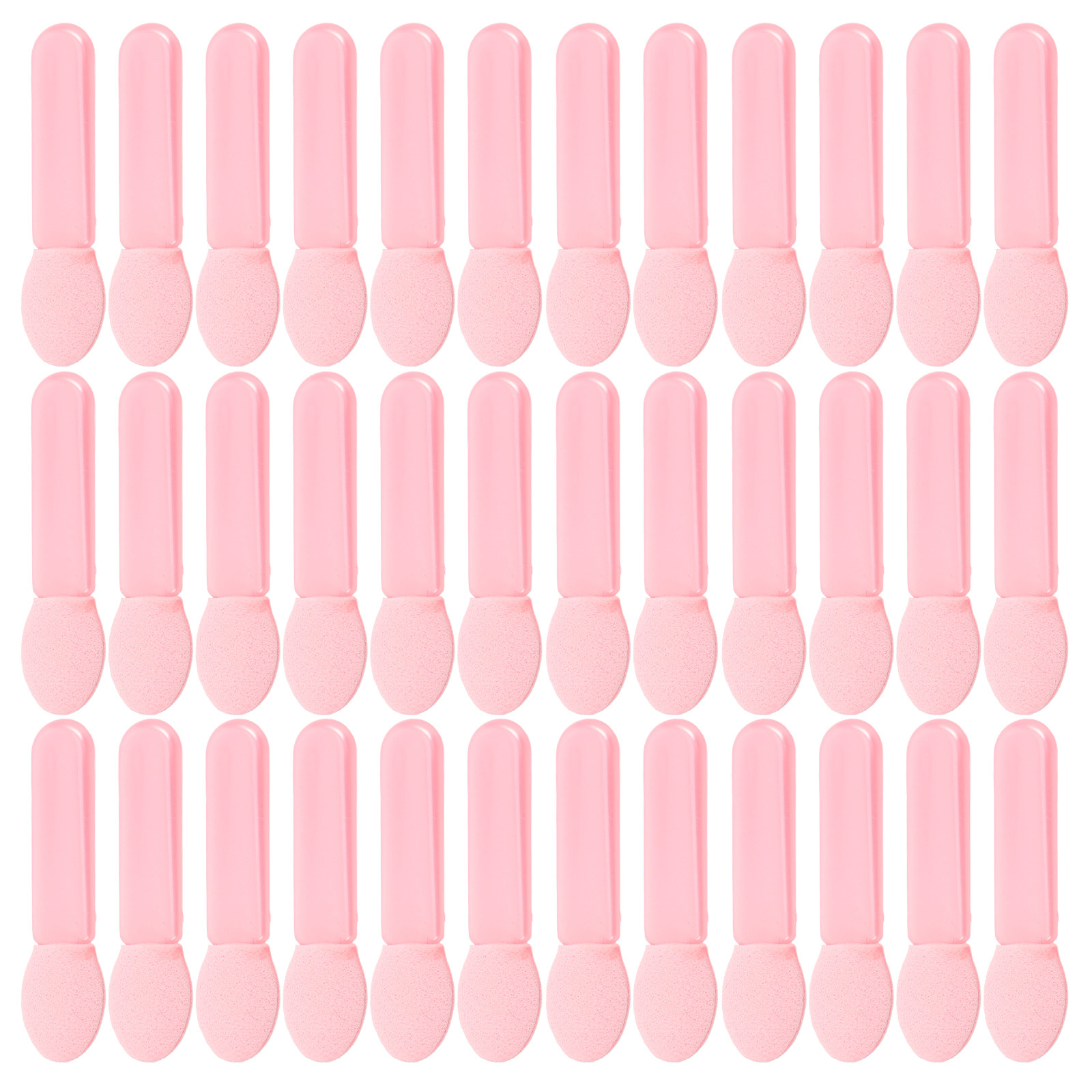 Beauty Makeup Background - 100 Stück Lidschatten-Applikator-Sticks, weiche Blending-Schwämme, Make-up-Werkzeuge