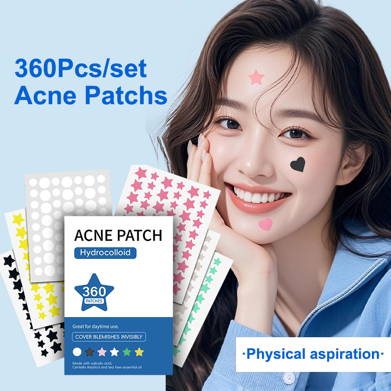 Beauty Makeup Tool - 360 Stück Bunte Unsichtbare Pickel-Entfernungs-Aufkleber Anti-Akne