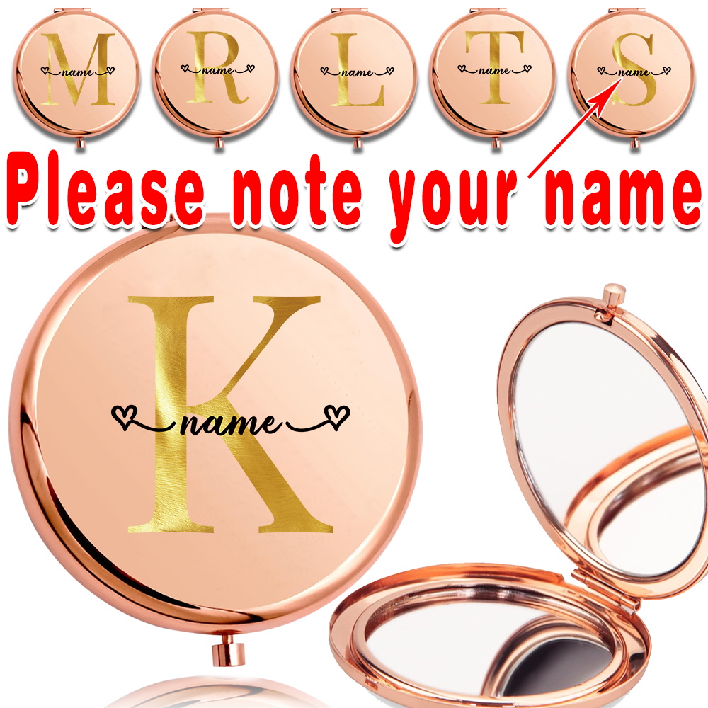 Beauty Makeup Names - Kunden spezifischer Name tragbare Metall Make-up