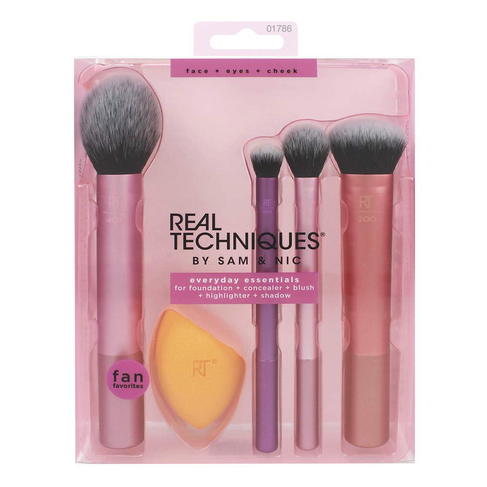 Beauty Makeup Background - Real Techniques Professionelles Make-up-Pinsel-Set, Foundation, Concealer,