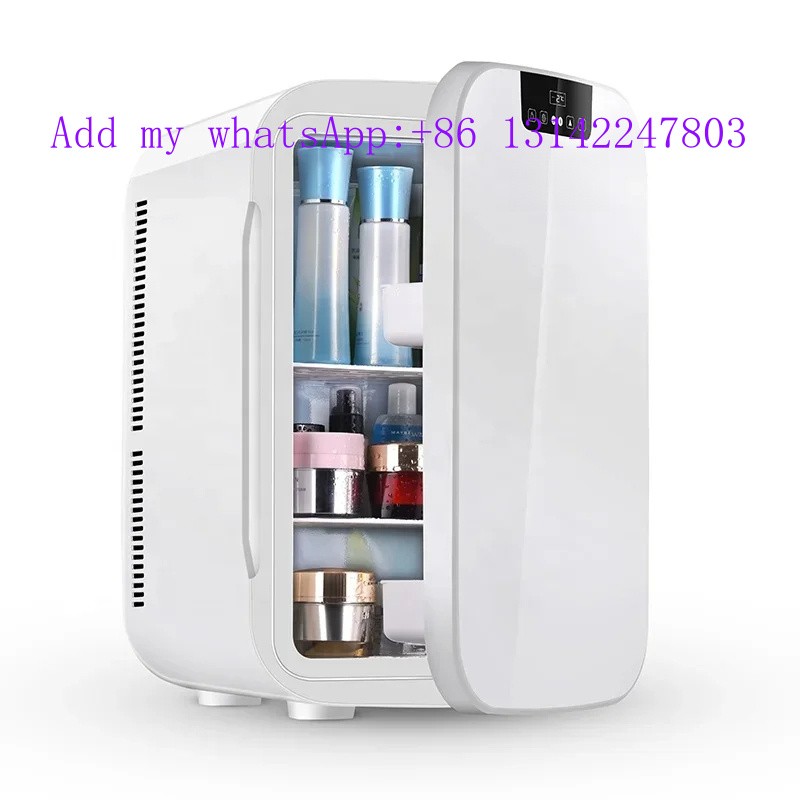 Beauty Makeup Fridge - Makelloser Kühlschrank mit Glastür-Finish, Mini-Heimkühlschrank, 25