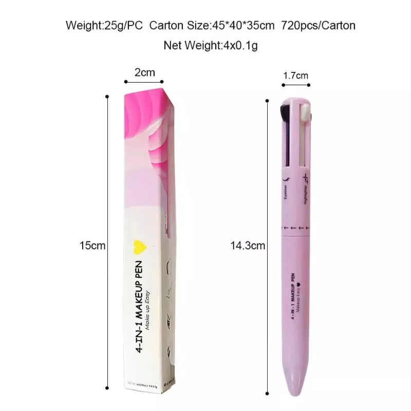 4-in-1-Augenbrauenstift, Lipli – Beauty Makeup Drawing Bewertung und Preis