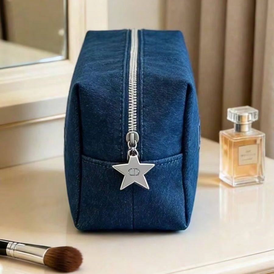 Dior Dark Denim Kosmetiktasche – Beauty Makeup Dior Bewertung und Preis