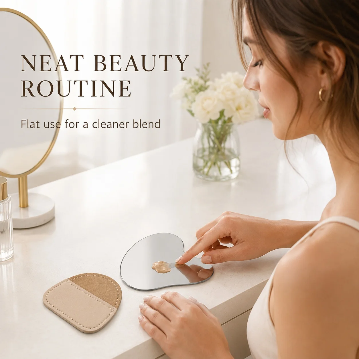 Herzförmige Edelstahl-Make-up- – Beauty Makeup Tool Bewertung und Preis