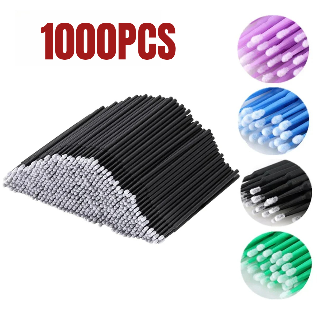 1000/500PCS Wimpern Reinigung  – Beauty Makeup Tool Bewertung und Preis