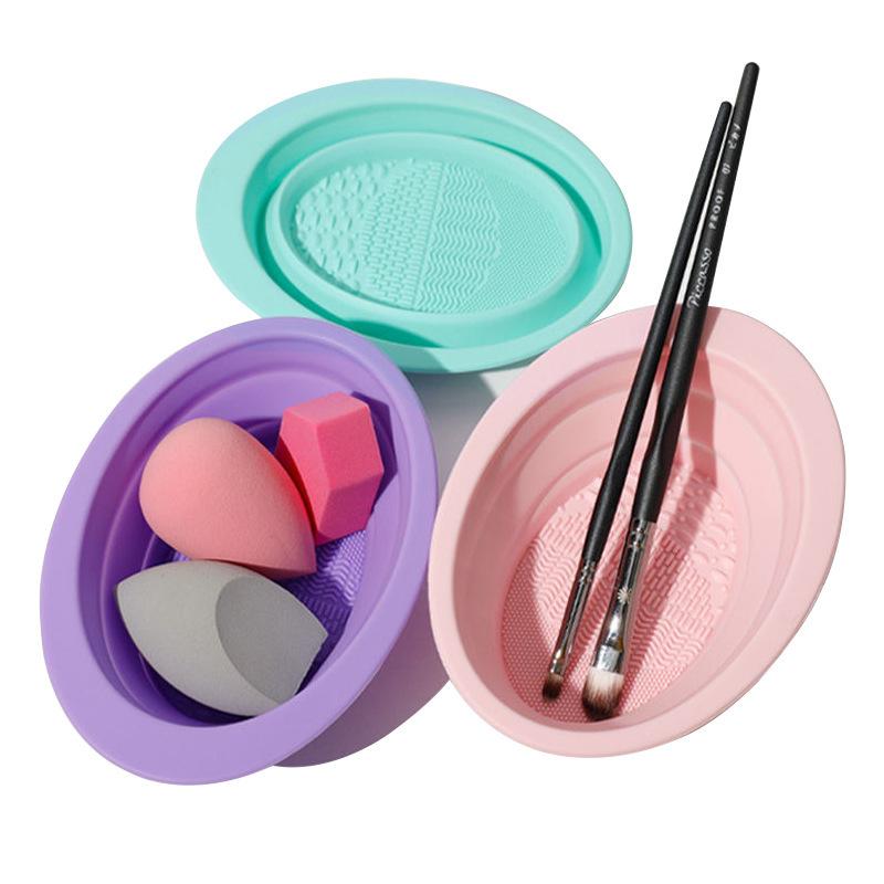 Falten Puderquaste Reinigung S – Beauty Makeup Background Bewertung und Preis