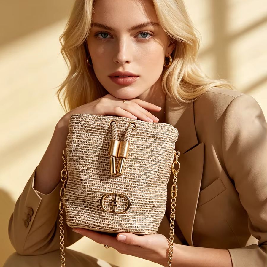 Dior's Tasche Sparkling Woven  – Beauty Makeup Dior Bewertung und Preis