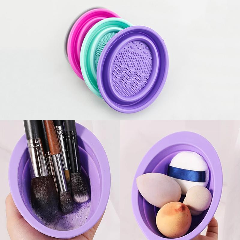 Weiche Silikon Make-Up Pinsel  – Beauty Makeup Background Bewertung und Preis