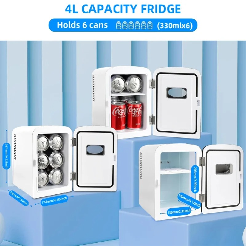 Tragbarer 4L Mini-Kosmetikkühl – Beauty Makeup Fridge Bewertung und Preis