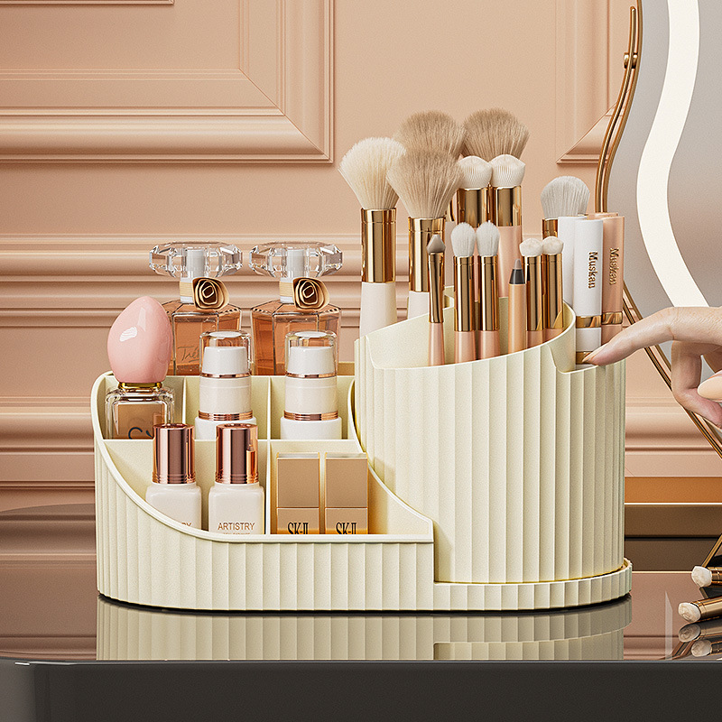 360 °   Drehbarer Kosmetik-Org – Beauty Kiss Makeup Bewertung und Preis