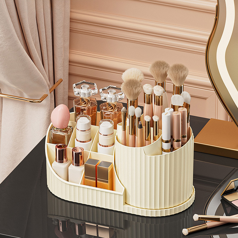 360 °   Drehbarer Kosmetik-Org – Beauty Kiss Makeup Bewertung und Preis