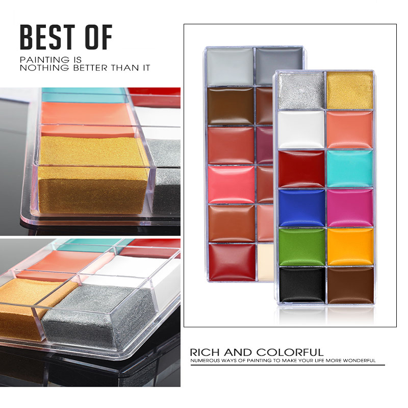 IMAGIC 12 Farben Gesicht Körpe – Beauty Makeup Drawing Bewertung und Preis