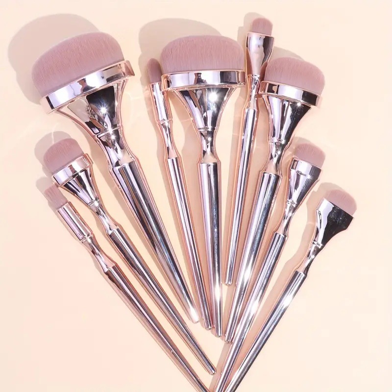 9-teiliges Make-up-Pinsel-Set  – Beauty Rose Makeup Bewertung und Preis