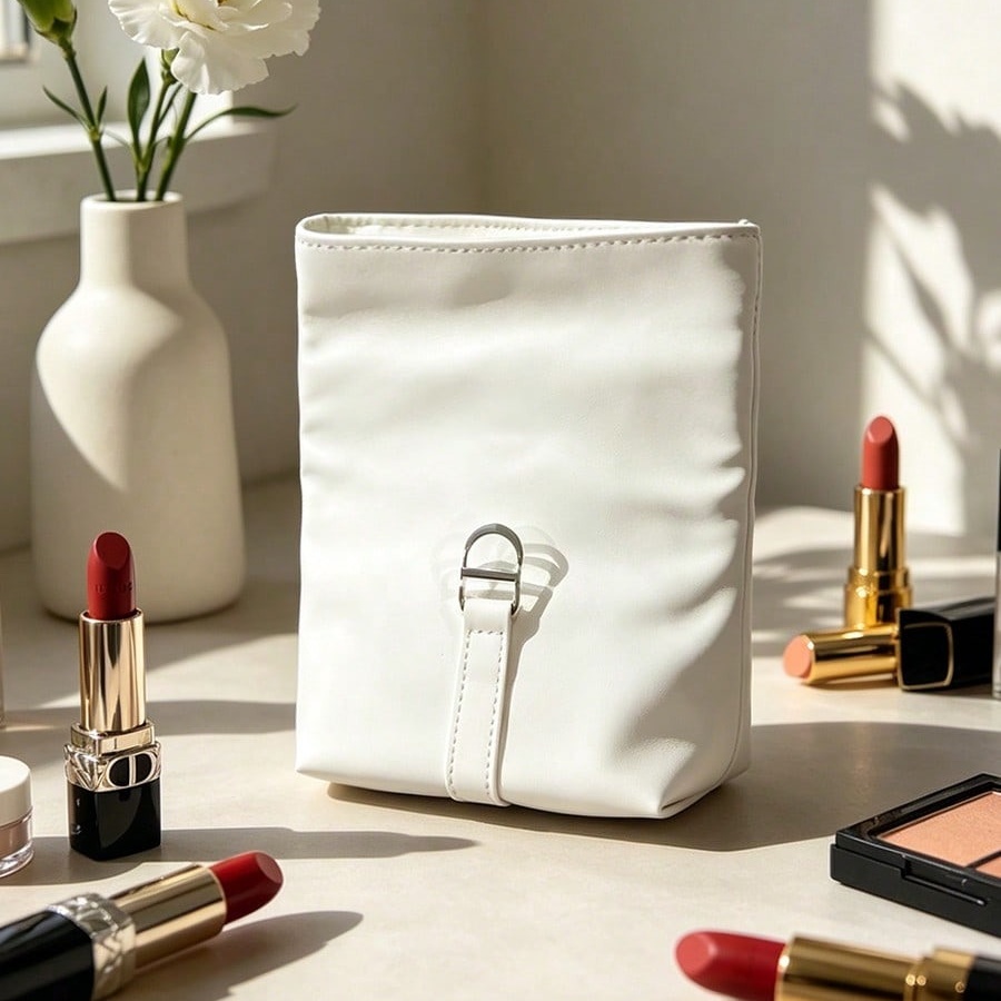 Dior's Bag Weiße Kosmetiktasch – Beauty Makeup Dior Bewertung und Preis