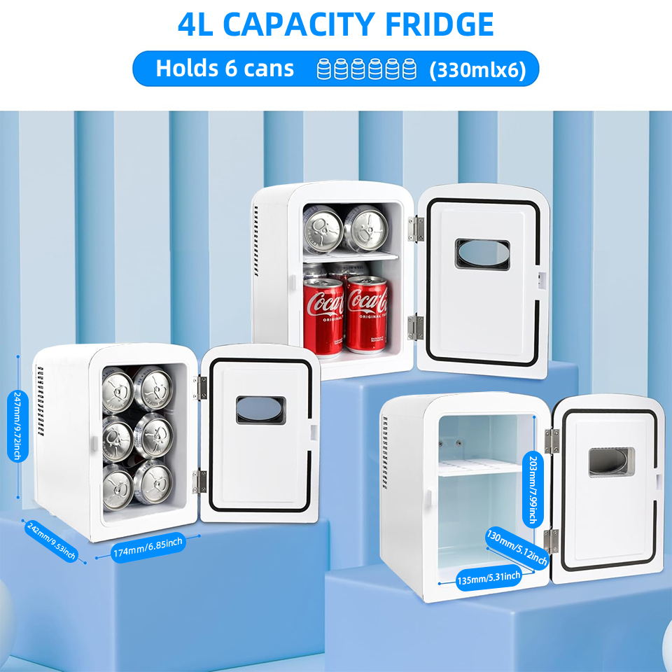 4L Tragbarer Mini-Kühlschrank  – Beauty Makeup Fridge Bewertung und Preis