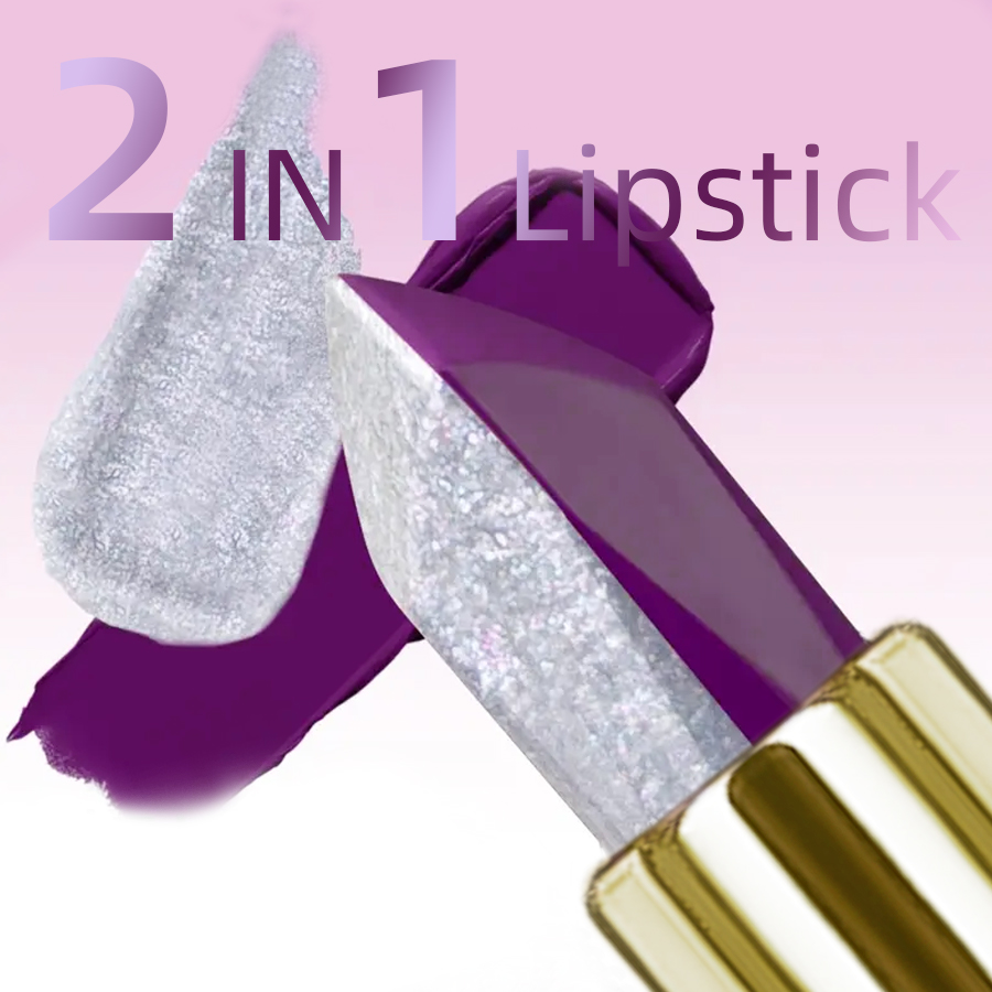 1 Stück Lila Glitzer Zweifarbi – Beauty Rose Makeup Bewertung und Preis