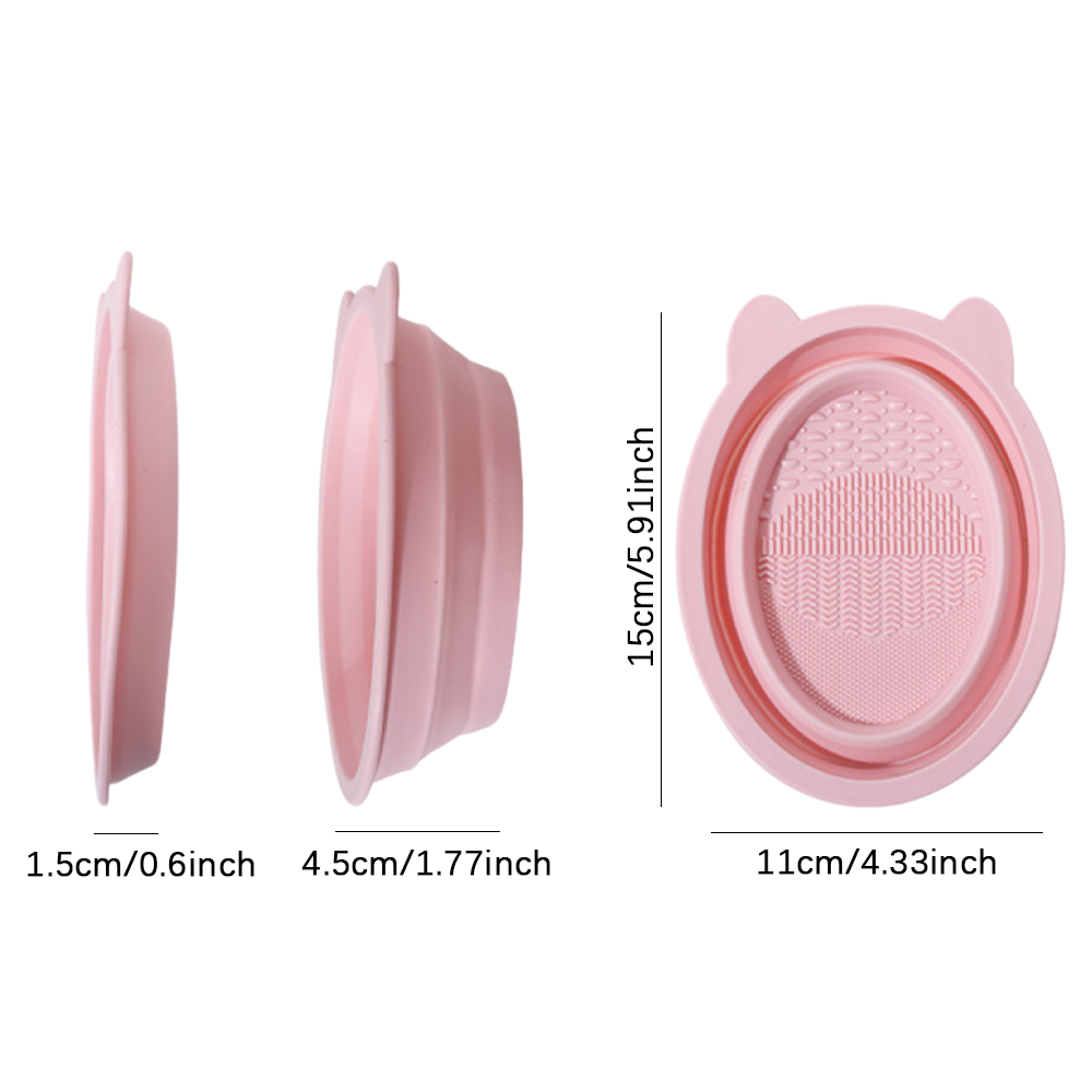 Zusammenklappbare Silikon-Rein – Beauty Makeup Background Bewertung und Preis