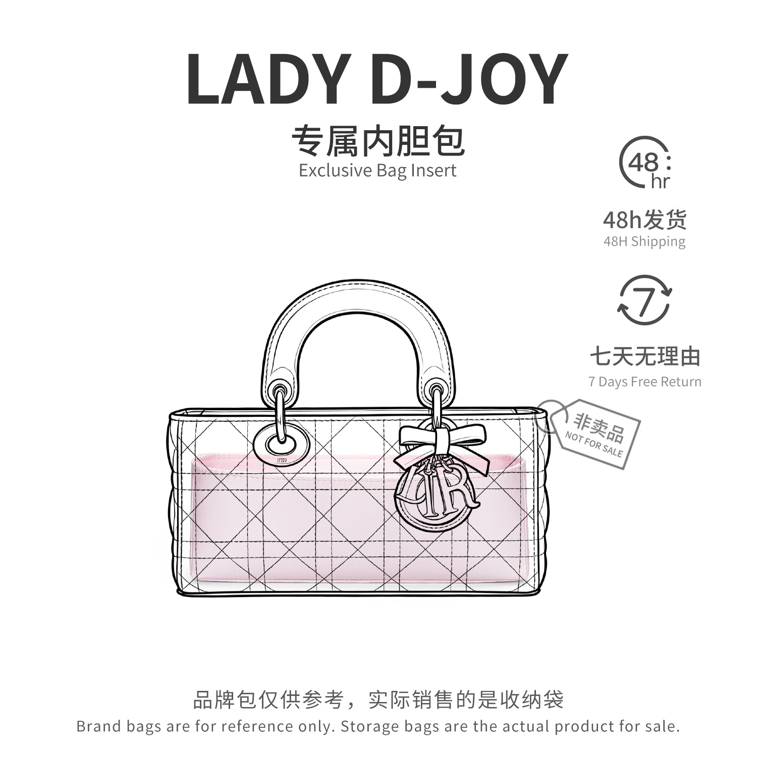 Taschenorganizer für Dior Lady – Beauty Makeup Dior Bewertung und Preis