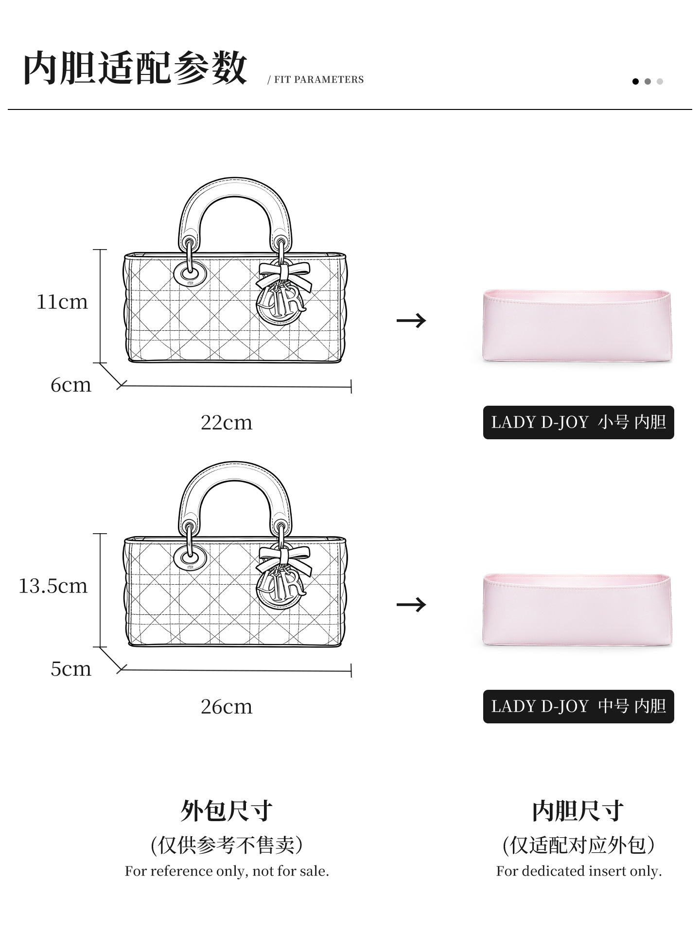 Taschenorganizer für Dior Lady – Beauty Makeup Dior Bewertung und Preis