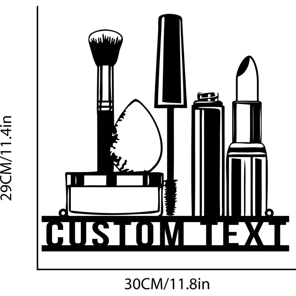 Benutzerdefinierte Wandkunst a – Beauty Makeup Names Bewertung und Preis