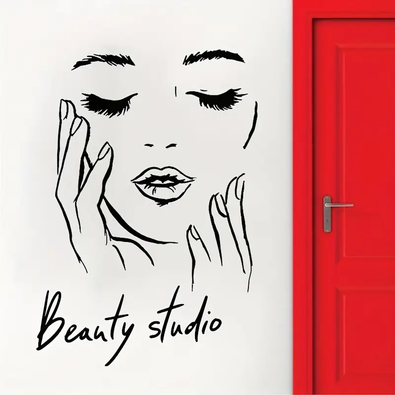 Wandtattoo mit weiblichem Gesi – Beauty Makeup Wallpaper Bewertung und Preis