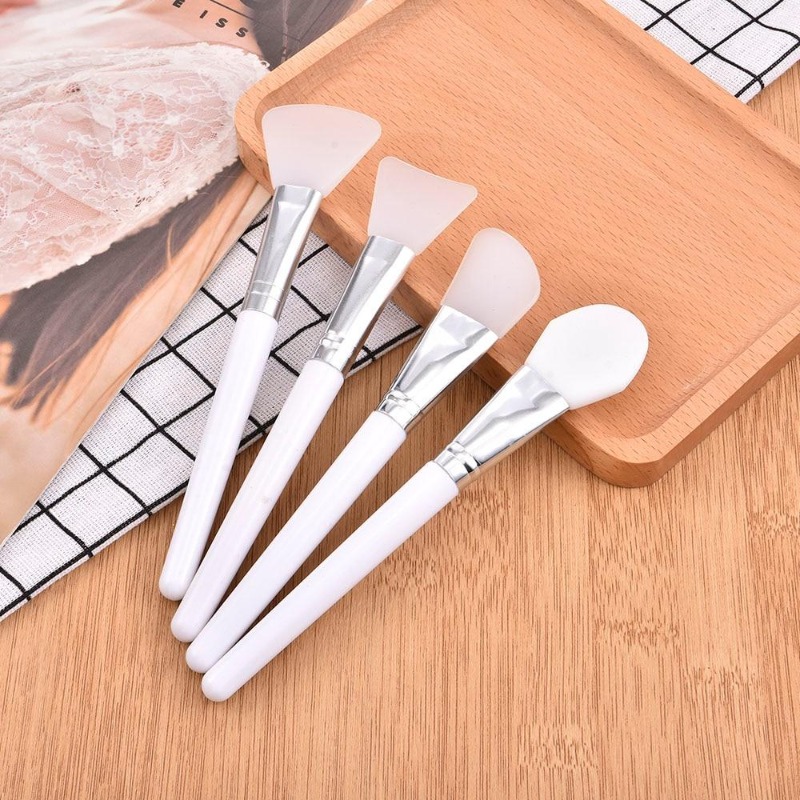 4 Teile/satz Weiß Make-Up Sili – Beauty Makeup Background Bewertung und Preis