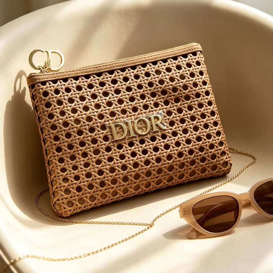 DIOR Tasche Damen Rattan-Geweb – Beauty Makeup Dior Bewertung und Preis